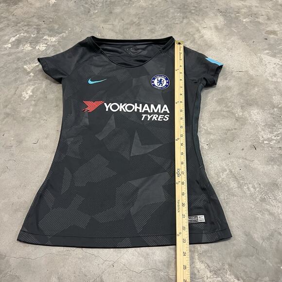 CHELSEA 2017/2018 THIRD FOOTBALL SHIRT NIKE SOCCER JERSEY SIZE SMALL YOUTH Girls - Picture 4 of 8
